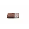 Рушник махровий Shamrock "Lykia" (темно-коричневий), 50х90см 99095