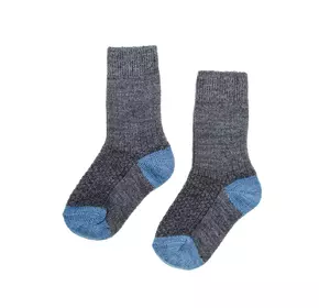 Шкарпетки дитячі сіро-блакитні 18-20 (7-8 років) 180320