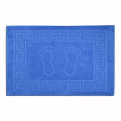 Рушник махровий (килимок) Home Line "Ніжки" (темно-синій), 50х70см 135803