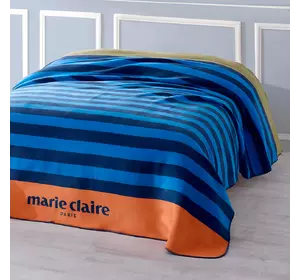 Плед Marie Claire "Полоски" (темно-синій) 200х220см 168828