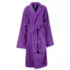 Халат махровий жіночий (фіолетовий) XL 160175