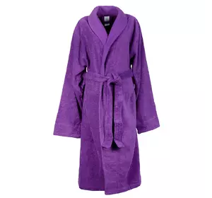 Халат махровий жіночий (фіолетовий) XL 160175