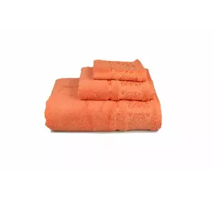 Серветка махрова "Бамбук" (помаранчевий) 30х50см 101283