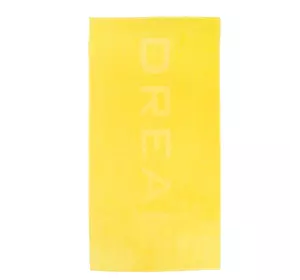 Рушник велюровий "Dream" (жовтий) 90х180см 163348