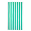 Рушник махровий "Вертикальні смуги біло-зелені" 90х160см 163273