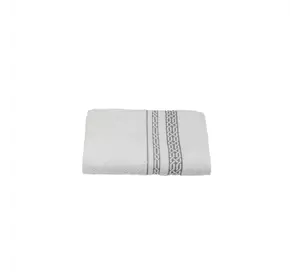 Рушник махровий "Макраме" (білий) 60х110см 153294
