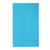 Рушник махровий пляжний "Смугастий" (блакитний) 90х160см 163115