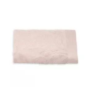 Рушник махровий "Жаккардові квіти" (рожевий) 60х110см 153147
