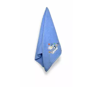 Рушник махровий Home Line "Ведмедик" з вишивкою (блакитний), 50х90см 138107
