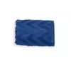 Рушник махровий "Жаккард зігзаг" (синій) 40х60см 153699