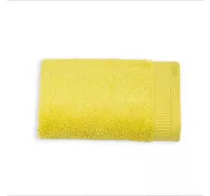 Рушник махровий "Стовпчики" (жовтий) 60х110см 153373