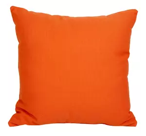 Подушка декоративна з окремим чохлом на блискавці Home Line (помаранчева) 45х45см 157066