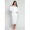 Халат махровий 3XL з шалевим коміром Home Line (білий) 136071 Халат махровий 3XL з шалевим коміром Home Line (білий) 136071