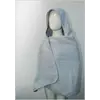 Пончо махрове дитяче "Сіре" 60x130см 147085 Пончо махрове дитяче "Сіре" 60x130см 147085