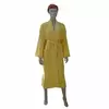 Халат махровий L/XL "Дельфін" (жовтий) 80294 Халат махровий L/XL "Дельфін" (жовтий) 80294