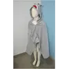 Пончо махрове дитяче "Акула" 130x70см 147083 Пончо махрове дитяче "Акула" 130x70см 147083