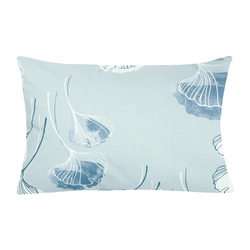 Наволочка бязева Home Line "Гінго білоба" (сіро-блакитний) 50х70см 165363 Наволочка бязева Home Line "Гінго білоба" (сіро-блакитний) 50х70см 165363