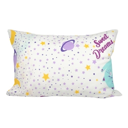 Наволочка бязева дитяча Home Line "Коти" (бірюзові) 50х70см 162647 Наволочка бязева дитяча Home Line "Коти" (бірюзові) 50х70см 162647