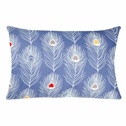Наволочка сатинова Home Line "Павине перо" 50х70см 165615 Наволочка сатинова Home Line "Павине перо" 50х70см 165615