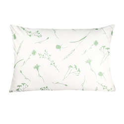 Наволочка бязева Home Line "Волошки світло-зелені на білому" 50х70см 163022 Наволочка бязева Home Line "Волошки світло-зелені на білому" 50х70см 163022