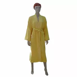 Халат махровий L/XL "Дельфін" (жовтий) 80294 Халат махровий L/XL "Дельфін" (жовтий) 80294