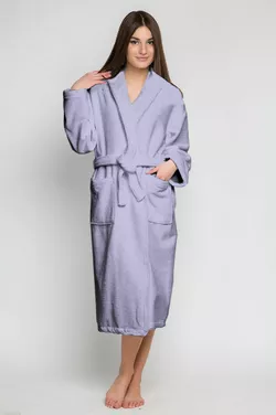 Халат махровий L/XL (ліловий) 117081 Халат махровий L/XL (ліловий) 117081