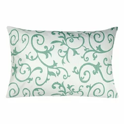 Наволочка бязева Home Line "Вензель" (зелений) 50х70см 165084 Наволочка бязева Home Line "Вензель" (зелений) 50х70см 165084