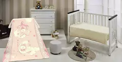 Плед Merinos "На добраніч" з іграшкою (рожевий) 100х120см 142595 Плед Merinos "На добраніч" з іграшкою (рожевий) 100х120см 142595