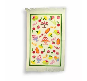 Рушник велюровий кухонний Home Line "Солодощі" 40х60см 127853 Рушник велюровий кухонний Home Line "Солодощі" 40х60см 127853