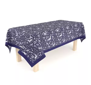 Скатертина кухонна (синий) 140х180см  159376 Скатертина кухонна (синий) 140х180см  159376