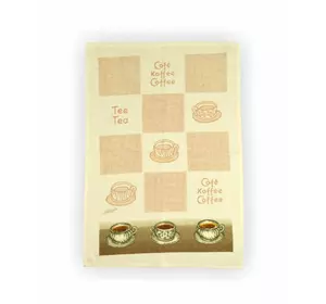 Рушник махровий кухонний Akipek "Улюблена кава" 44х66см 123328 Рушник махровий кухонний Akipek "Улюблена кава" 44х66см 123328