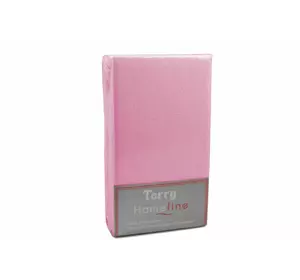 Простирадло махрове на резинці Home Line (рожеве) 160х200см 105526 Простирадло махрове на резинці Home Line (рожеве) 160х200см 105526