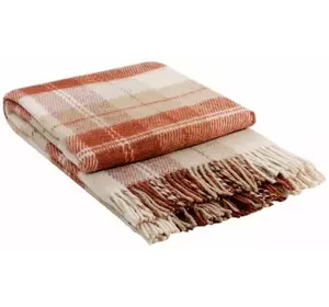 Плед Vladi "Ельф" (біло-теракотово-коричневий) 200х220см 114973 Плед Vladi "Ельф" (біло-теракотово-коричневий) 200х220см 114973