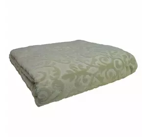 Простирадло махрове Home Line "Monogram" (зелене) 150х200см 101910 Простирадло махрове Home Line "Monogram" (зелене) 150х200см 101910