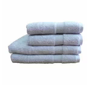 Рушник махровий Home Line "Нью-Йорк" (сірий), 50х90см 97357 Рушник махровий Home Line "Нью-Йорк" (сірий), 50х90см 97357