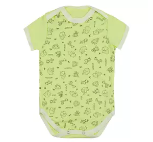 Боді дитячий з коротким рукавом р.74 147044 Боді дитячий з коротким рукавом р.74 147044