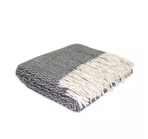 Плед "Марсель Монако" (біло-сірий) 140х200см 151791 Плед "Марсель Монако" (біло-сірий) 140х200см 151791