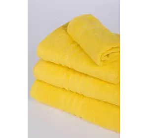 Рушник махровий Home Line "Уют" (жовтий), 70х140см 115819 Рушник махровий Home Line "Уют" (жовтий), 70х140см 115819