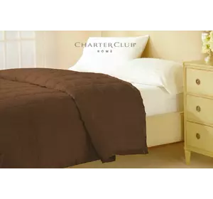 Ковдра-покривало стьобана Home Line (кавова) 229х234см 120423 Ковдра-покривало стьобана Home Line (кавова) 229х234см 120423