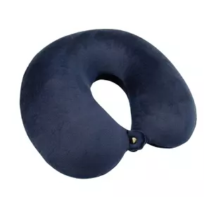 Подушка-рогалик дорожня Home Line (темно-синя) 30х30см 148073 Подушка-рогалик дорожня Home Line (темно-синя) 30х30см 148073