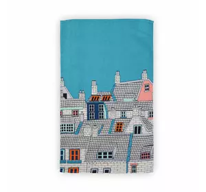 Рушник кухонний Home Line №061 "Місто" 35х61см  142063 Рушник кухонний Home Line №061 "Місто" 35х61см  142063