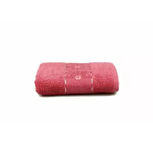 Рушник махровий Home Line "Oriental new" (темно-рожевий), 50х90см 114248 Рушник махровий Home Line "Oriental new" (темно-рожевий), 50х90см 114248