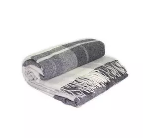 Плед "Тоскана" (біло-сірий) в коробці 140х200см 151772 Плед "Тоскана" (біло-сірий) в коробці 140х200см 151772