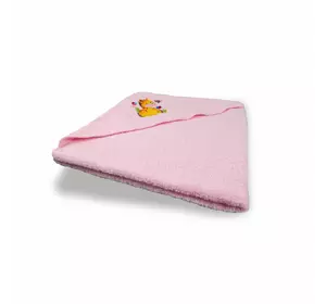 Рушник (куточок) махровий Home Line для малюків (рожевий), 75х75см 121752 Рушник (куточок) махровий Home Line для малюків (рожевий), 75х75см 121752