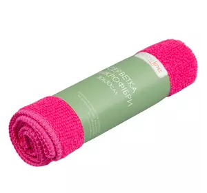 Серветка з мікрофібри Home Line (рожева) 30х30см 120318 Серветка з мікрофібри Home Line (рожева) 30х30см 120318