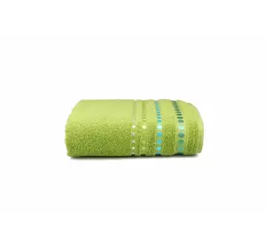 Рушник махровий Home Line "Pretty dots" (зелений), 70х140см 105644 Рушник махровий Home Line "Pretty dots" (зелений), 70х140см 105644