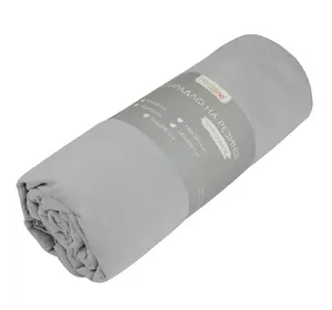Простирадло трикотажне на резинці Home Line (сірий) 160х200см 155879 Простирадло трикотажне на резинці Home Line (сірий) 160х200см 155879