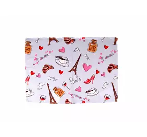 Рушник вафельний кухонний Home Line "Французький сніданок" 47х60см 103875 Рушник вафельний кухонний Home Line "Французький сніданок" 47х60см 103875