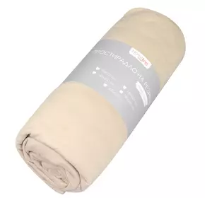 Простирадло трикотажне на резинці Home Line (кавовий) 160х200см 159157 Простирадло трикотажне на резинці Home Line (кавовий) 160х200см 159157