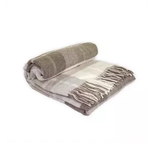 Плед "Тоскана" (біло-бежево-коричневий) в коробці 140х200см 151775 Плед "Тоскана" (біло-бежево-коричневий) в коробці 140х200см 151775